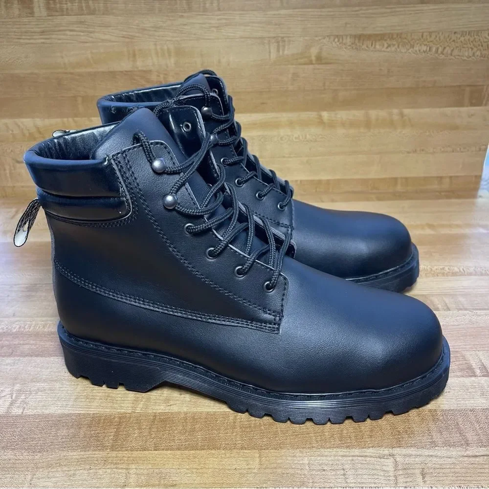Vegetarian Shoes Steel-Toe Safety Work Boots Size 13 US 47 EUR Model 16064